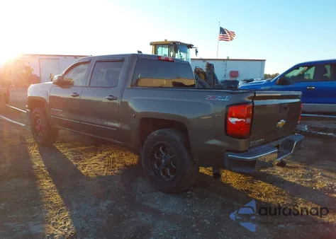 2015 Chevrolet Silverado 1500 2Lt из США, поврежденный, VIN 3GCUKREC7FG334825